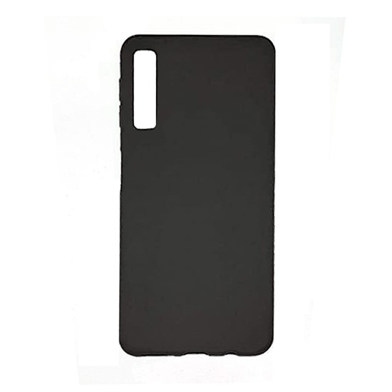 Capa de Silicone Macio para Samsung Galaxy A7 2018 Preto